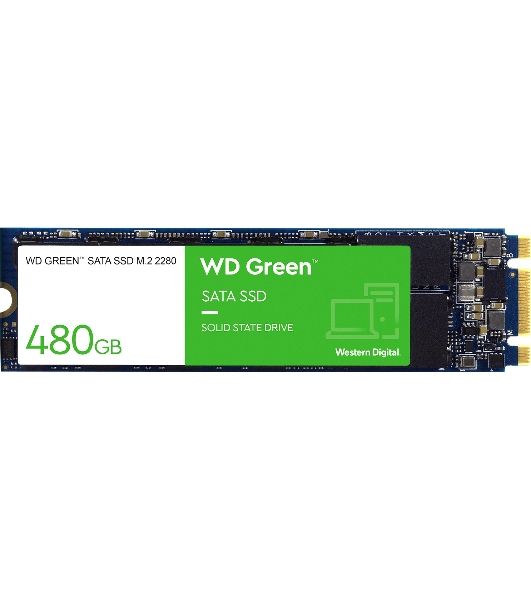 Накопитель SSD M.2 2280 480GB GREEN WDS480G3G0B WDC