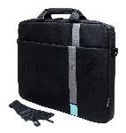 Сумка для ноутбука 15.6" PC Pet HQ Classic черный полиэстер (PCP-1001TQ)