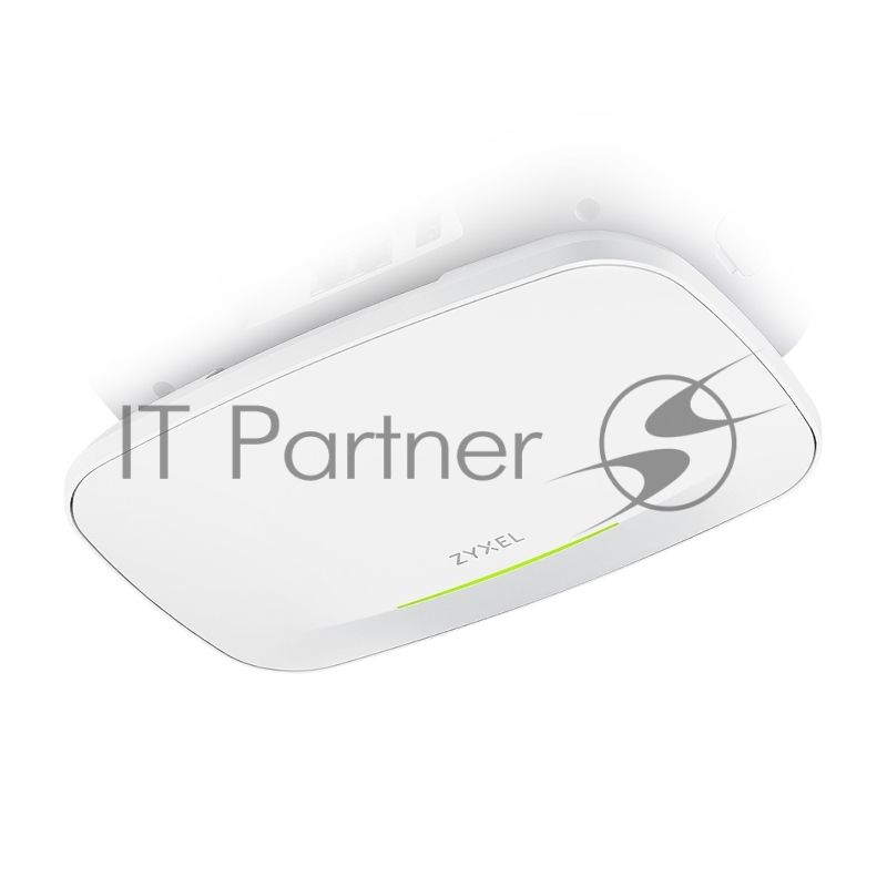 Точка доступа Zyxel NebulaFlex NWA110BE, Wi-Fi 7 (BE6500), MU-MIMO 4x4:2 + 2x2, 1xLAN 2.5GE, без БП
