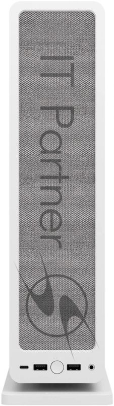 Компьютерный корпус без блока питания Fractal Design Ridge, 2x140mm, 2xUSB-A 3.2 + 1xUSB 3.2 Type-C, SFX PSU Support, mITX White