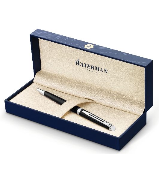 Ручка шариковая Waterman Hemisphere (CWS0920570) Mars Black CT M, синие чернила, подарочная коробка
