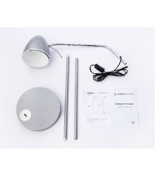 Светильник Ambrella light TR97685 SL серебро E27 max 40W D150*1540