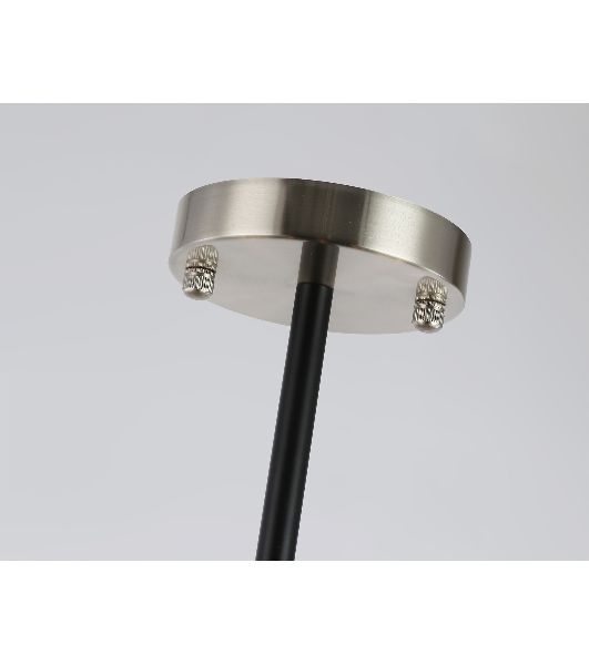 Люстра Ambrella light LH55505/12 SN/BK/CL сатин никель/черный/прозрачный E14*12 max 40W D860*905