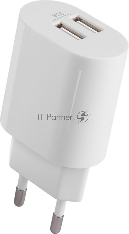 Сетевое зарядное устройство Defender UPC-24 2XUSB 5V/2.1A