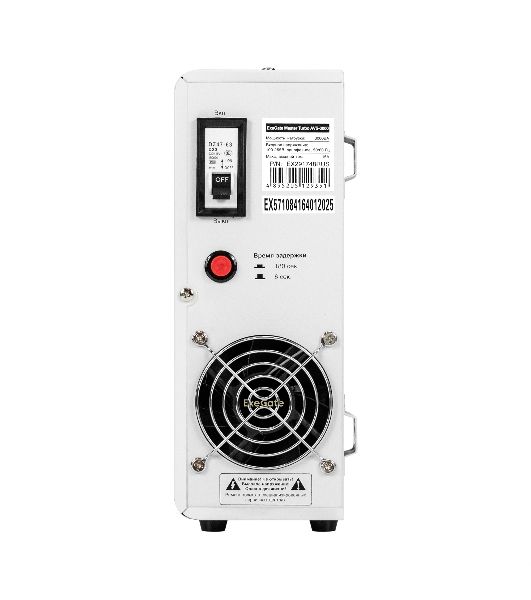 Стабилизатор напряжения ExeGate Master Turbo AVS-3000 (3000ВА, 100-265В, цифр. индикация вход/вых. напряжения, 220В±8%, КПД 98%, 5 уровней защиты, задержка, усиленный метал.корпус, клем.колодка, RTL)