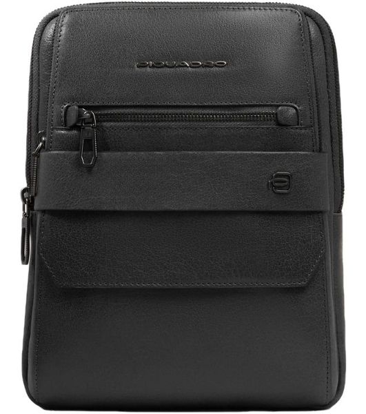 Сумка мужская Piquadro Solm CA7031S141/N черная натур.кожа