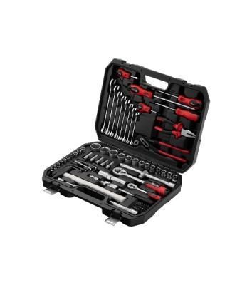 Набор инструментов, 1/2", 1/4", пластиковый кейс 76 предметов MTX