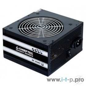 Блок питания Chieftec Smart GPS-400A8, 400Вт, 80 PLUS, 120мм, черный