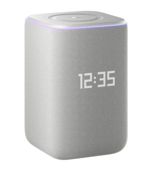 Умная колонка Яндекс Станция 3, 50Вт, стандартная, 2 динамика, мультирум, Zigbee, Wi-Fi, Bluetooth 5.0, Алиса, серый