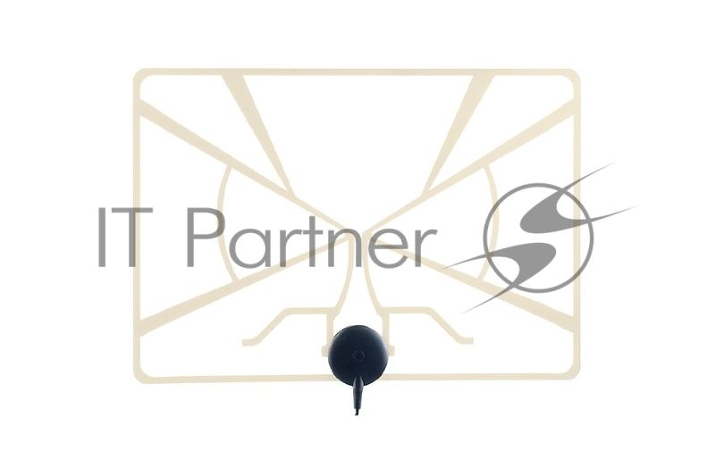 ТВ антенна Perfeo "RADAR", активная, встр. усилитель, питание от ресивера 5V, DVB-T2