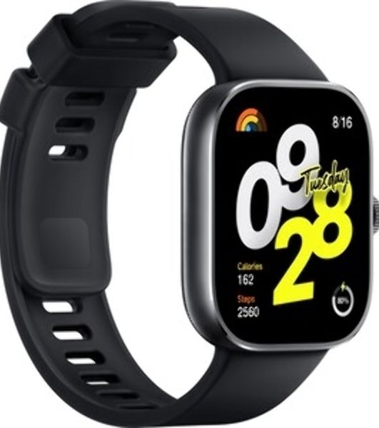 Умные часы Redmi Watch 4, 1.97", AMOLED, Bluetooth, NFC, WR50, черный