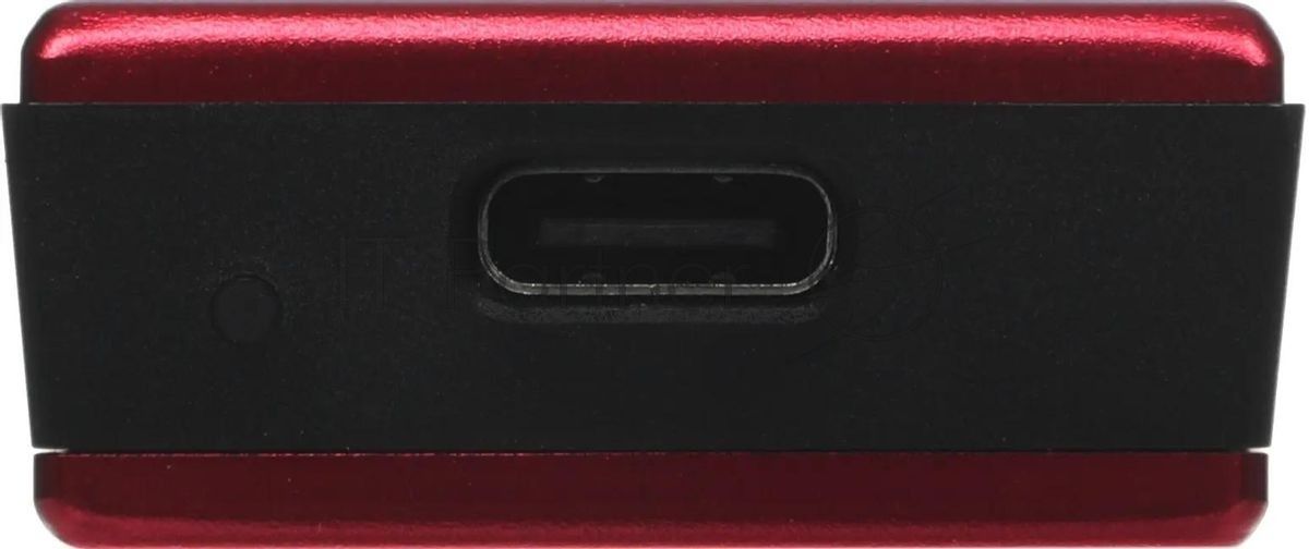 Внешний SSD Kingston XS1000, 1TB, USB 3.2 Gen 2 Type-C, R/W 1050/1000, красный