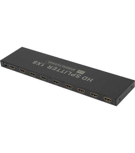 Сплиттер аудио-видео Premier 5-872-8V2 HDMI (f)/8xHDMI (f) черный