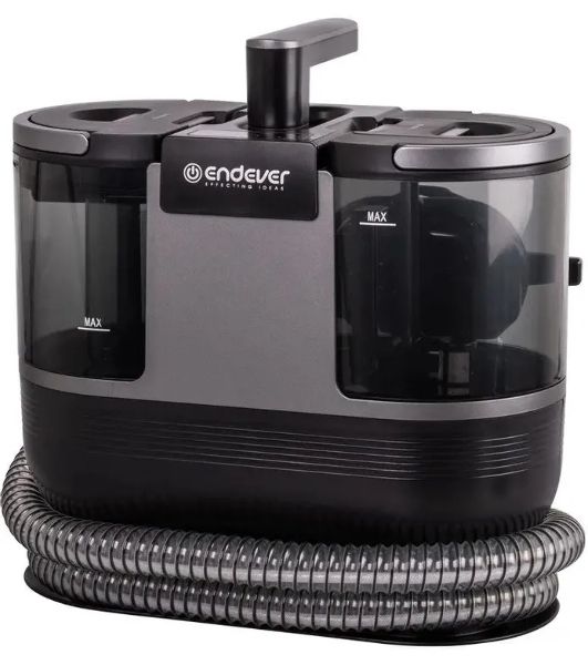 Пылесос моющий Endever SkyClean VC-110 черный, 225/1700 Вт, уборка влажная, пылесборник контейнер 0,95 л