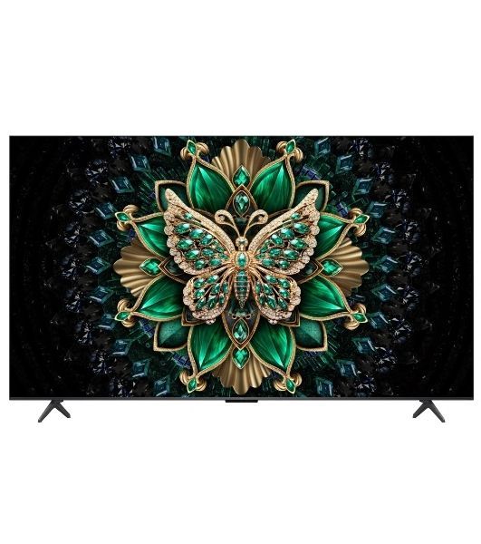 Телевизор TCL 75" 75C6K черный Mini LED UHD 144Hz Google TV