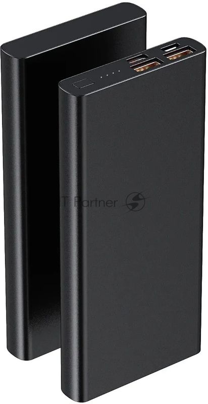 Портативный аккумулятор HIPER CORE XL Metal черный (10000 мА·ч)