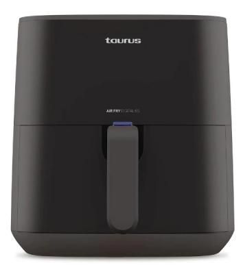 Аэрофритюрница Taurus Air fry digital 6S чёрный, 1700 Вт, 5.5 л, 1.2 кг, съёмная чаша, антипригарное покрытие, таймер