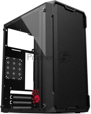 Корпус Bloody CC-129-BK, Mini-Tower, чёрный