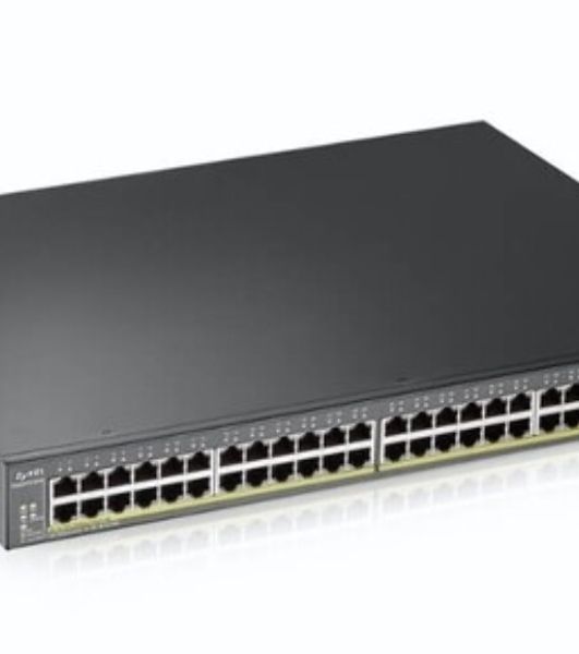 Коммутатор Zyxel XGS2210-52HP, 48 port Gigabit L2 managed PoE+ switch, 375 Watt, 4x 10G