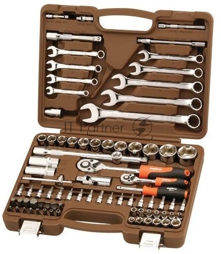 Набор инструментов Ombra ОМТ82S 82 предмета (жесткий кейс)