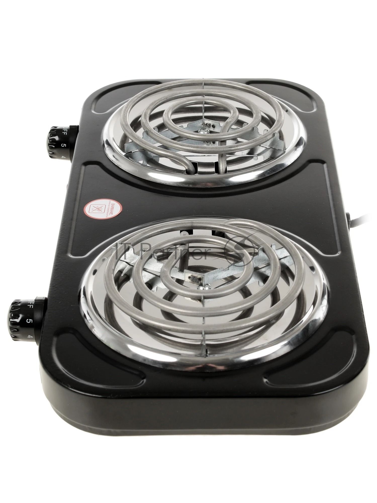 Электрическая плитка Чудесница ЭЛП-802 черный