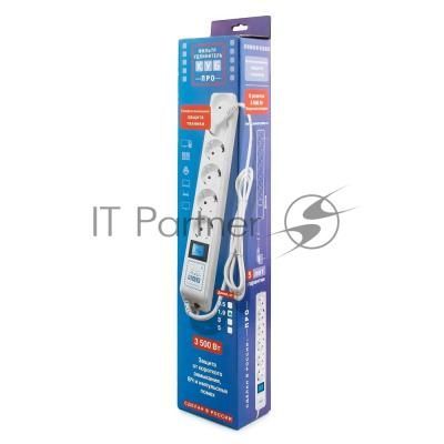 Фильтр-удлинитель Power Cube PRO, 1,9 м, LC контур, 16А/3,5 кВт