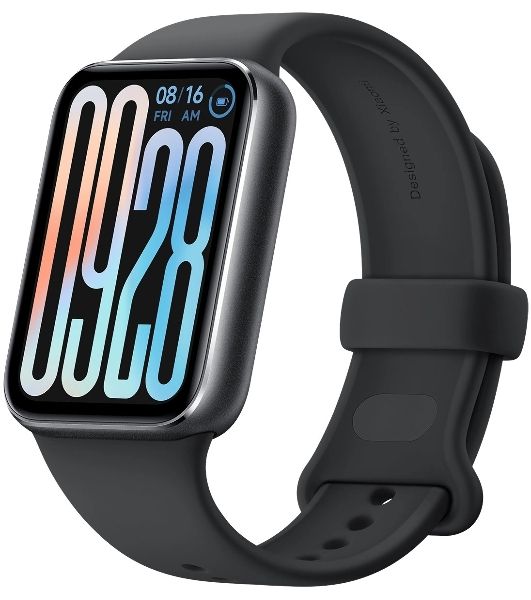 Фитнес-браслет Xiaomi Smart Band 9 Pro M2402B1, 1.62" AMOLED, Bluetooth, IP68 / WR200, черный