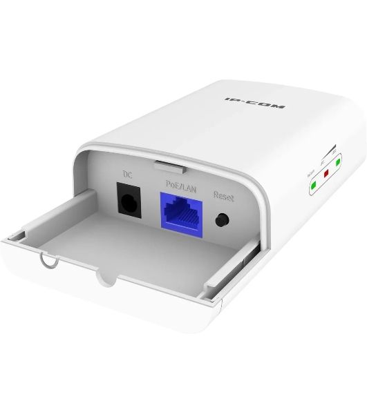Наружная точка доступа IP-COM CPE5, 5 ГГц, до 867 Мбит/с, IP65, 1х9dbi, PoE, 1х100 Мбит/с