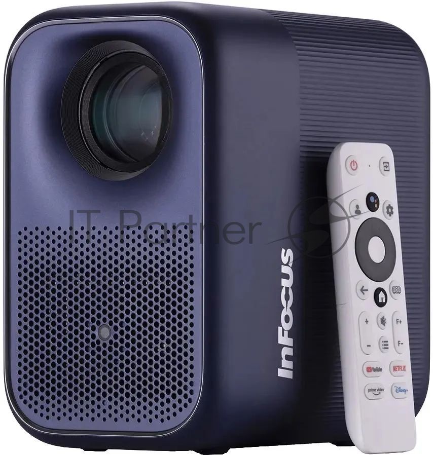 LED проектор InFocus IN3058SL Apex Master LCD, 500 lm, FullHD, (1.25:1), HDMI 2.1 (eARC), USB A, Bluetooth 5.0/BLE, wi-fi 2.4/5GHz, 2х3W, до 25 000ч., 2,07 кг