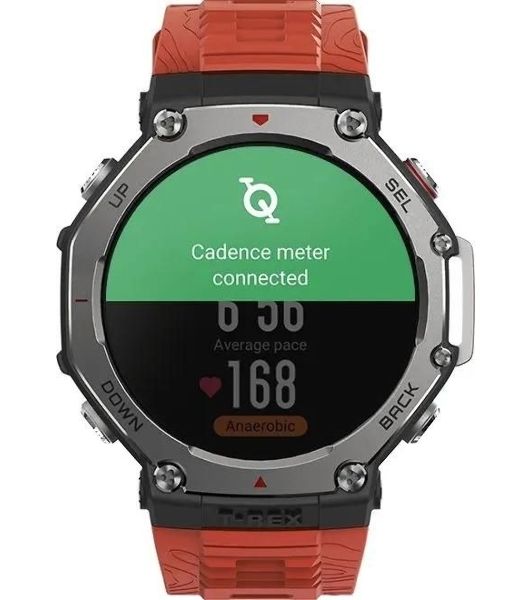 Умные часы Amazfit T-Rex 3 A2323, 1.5" AMOLED, Wi-Fi, Bluetooth, 10ATM, темно-серый / красный