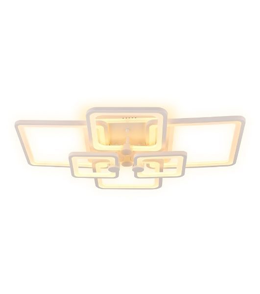 Потолочный светодиодный светильник FA5306/4+2 WH белый 176W 800*550*140 (ПДУ РАДИО 2.4G)