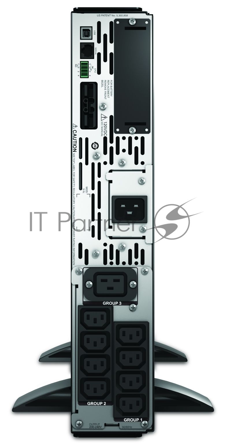 Источник бесперебойного питания APC Smart-UPS X SMX2200RMHV2U/2200ВА/1980Вт/1 х IEC 320 C19 (компьютерная), 8 х IEC 320 C13 (компьютерная)