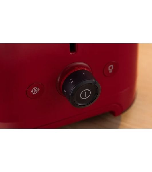 Тостер Bosch TAT3M124 красный, 950 Вт, 2 слота