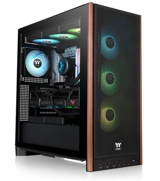 Корпус Thermaltake S370 WS, Midi-Tower, чёрный, 4 x 120 мм