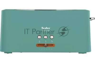 Тостер Tesler TT-140, зеленый, 980 Вт, 1 слот