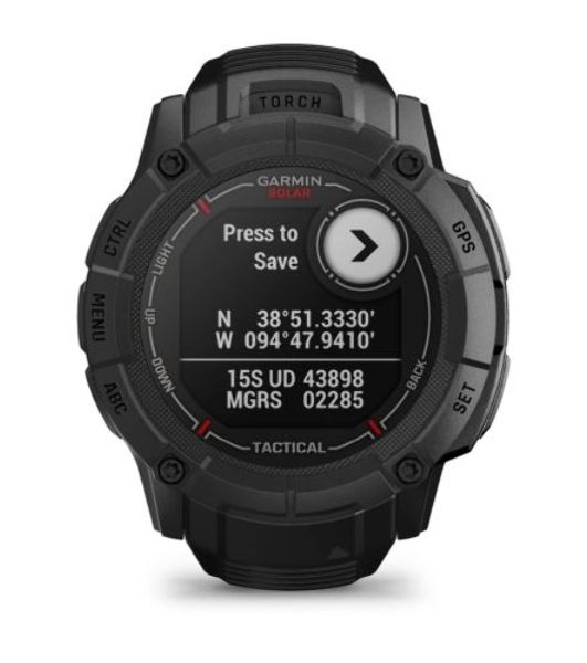 Умные часы Garmin Instinct 2X Solar, 1.0" MIP, 5G, Bluetooth, IPX7, черный