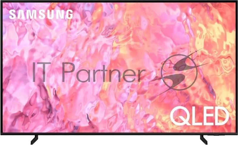 Телевизор Samsung 55" QA55Q60CAUXZN черный QLED UHD 50Hz Tizen
