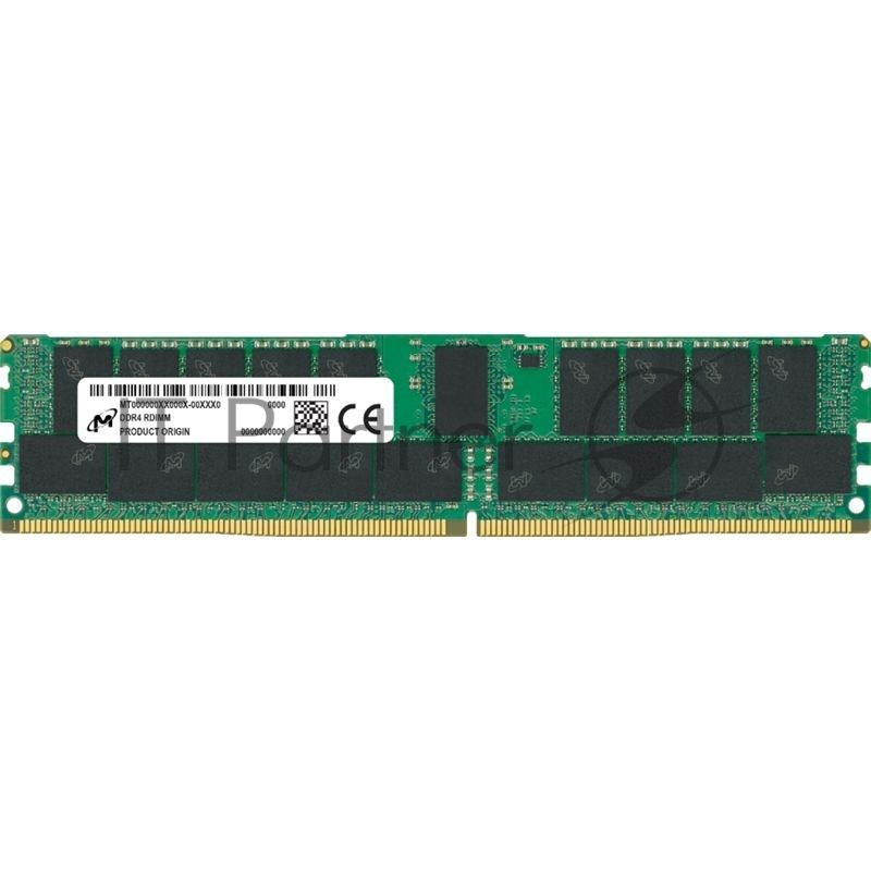 Оперативная память Crucial, DDR4, 32Gb (1x32 Gb), 3200 MHz, CL22, ECC, RDIMM, OEM