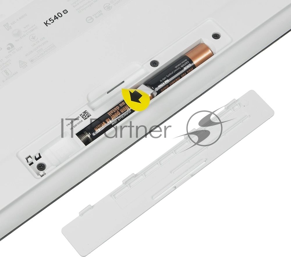 Комплект клавиатура+мышь Logitech MK540 Advanced беспроводной, USB, 1000 DPI, чёрный