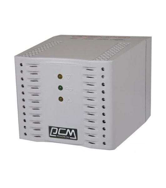 Стабилизатор напряжения Powercom TCA-3000 1500Вт 3000ВА белый