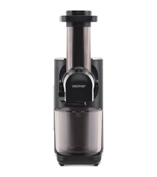 Соковыжималка Zelmer ZJP3900 чёрный/серебристый, шнековая горизонтальная, 150 Вт, 500 мл, электронное, реверс
