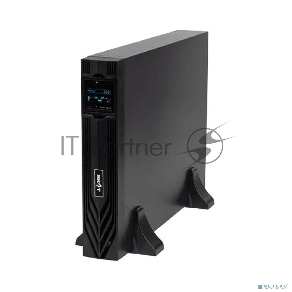 Источник бесперебойного питания Бастион SKAT-UPS 3000-RACK-ON-E P3 Online, синус, 3000ВА/3000 Вт, стойка/на пол, 8xC13 + 1xC19, встр. SNMP/USB/RS-232/EPO, БЕЗ АКБ (6 шт 40-200Ач) или SKAT ВС 72/9 RACK, МПТ (8775)
