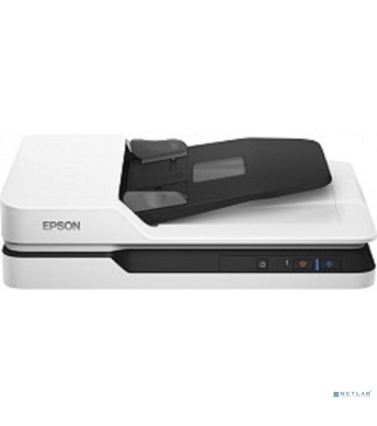 Сканер Epson WorkForce DS-1630 (B11B239401) планшетный, A4, CIS, 600x600 dpi, двусторонный автоподатчик, USB 3.0