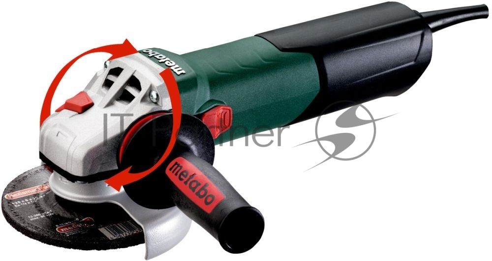 Шлифовальные машины Metabo WEV 17-125 Quick 600516000 шлифмашина угловая 1700вт,эл-ка,колесико