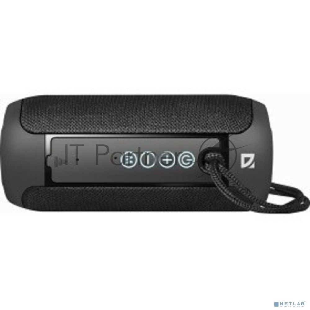 Колонки DEFENDER ENJOY S700 1.0 bluetooth черный 10Вт  BT/FM/TF/USB/AUX
