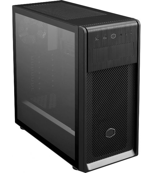 Компьютерный корпус без блока питания Cooler Master Elite 500, 2xUSB3.2, 1x120Fan, w/o PSU, Black, w/o ODD, Window TG left panel, ATX