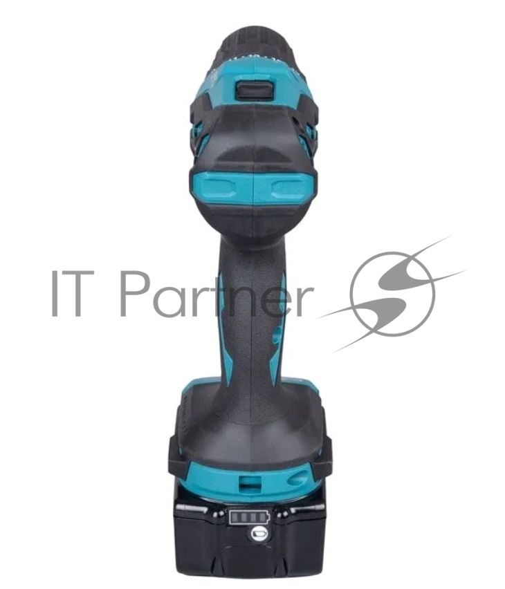 Дрель-шуруповерт Makita DHP490F005, 18 В, 3 Ач, 50 Нм, бесщеточный, ударный