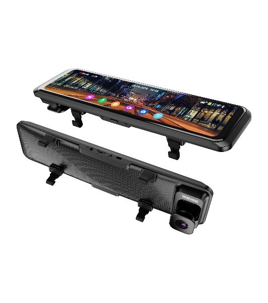 Видеорегистратор TrendVision MR-1100, 3840x2160, 11", с камерой заднего вида, GPS/ГЛОНАСС, Wi-Fi, G-сенсор
