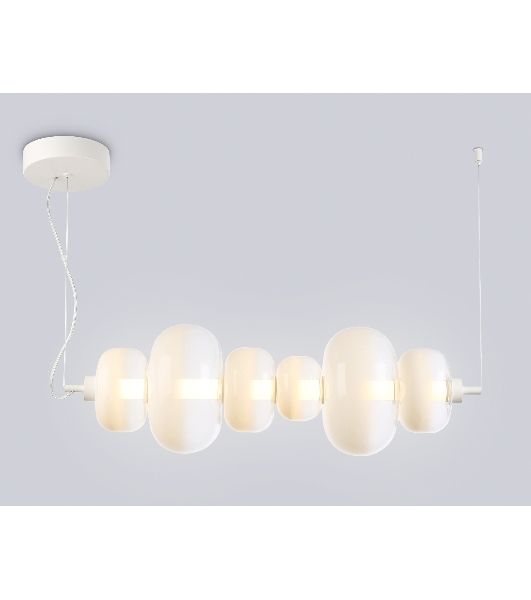 Подвесной светодиодный светильник Ambrella light LH11071 WH/FR белый/белый матовый 36W 3000K 745*230*230
