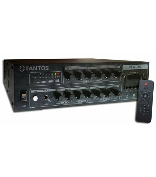 Усилитель Tantos TSo-AA120MZ 120Вт черный